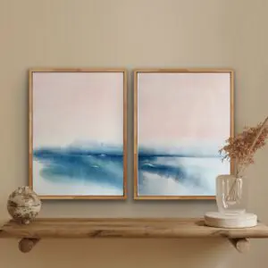 Between blush and blue #2
